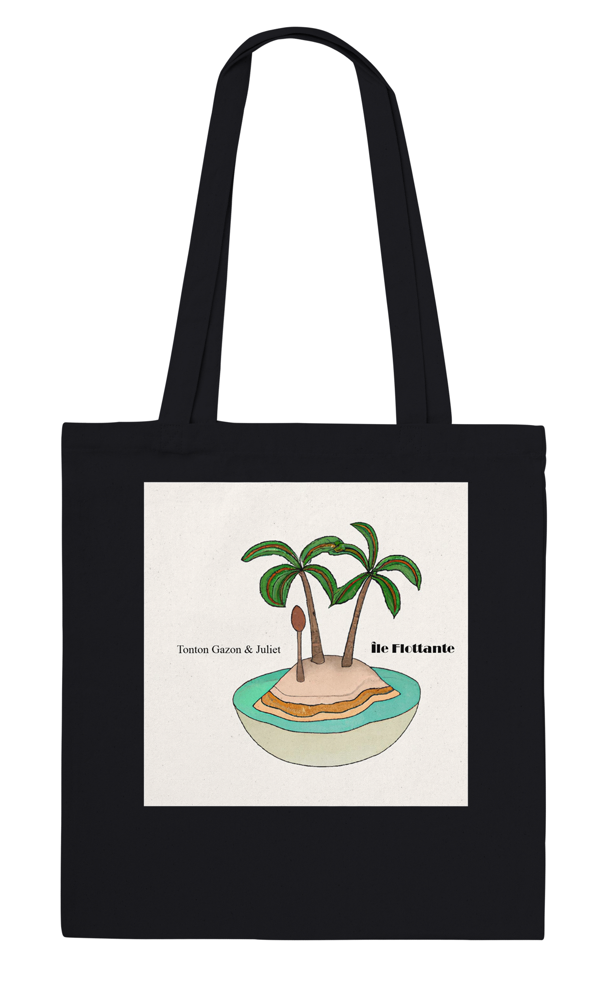 &Icirc;le Flottante (feat. Juliet) - Tote bag
