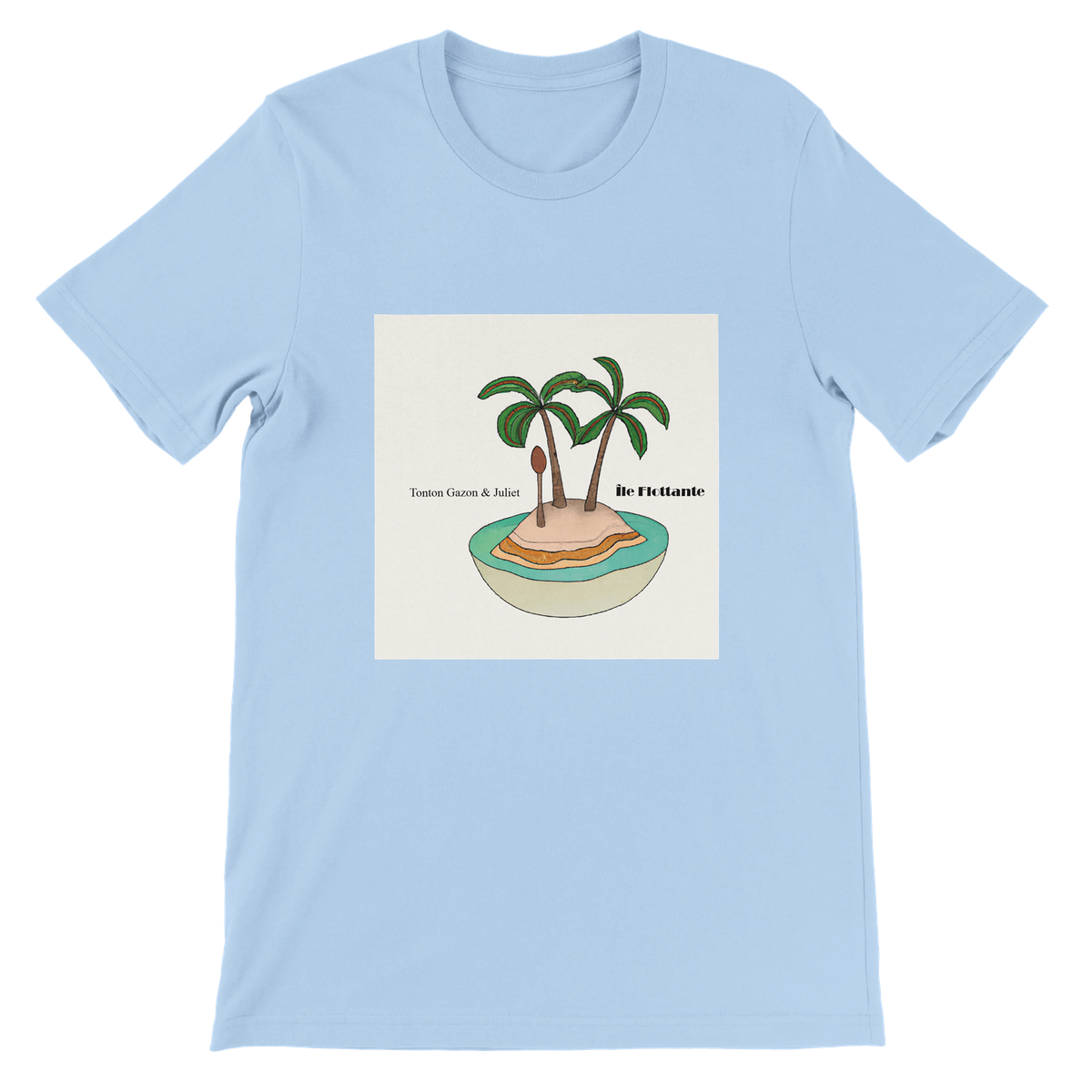 Île Flottante (feat. Juliet) - Unisex T-Shirt