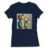 P is for Play, ABC Song - Women’s Cut T-Shirt
