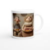 Jack Sprat Mother Goose Rhyme - Ceramic Mug