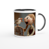 Mary Had A Pretty Bird, Mother Goose Rhyme - Ceramic Mug