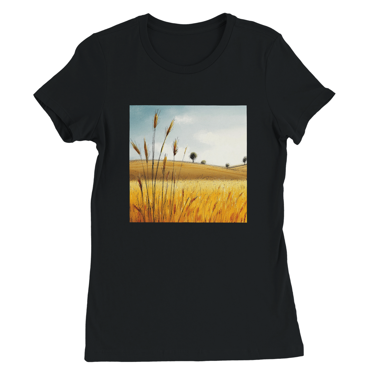 Y is for Yellow, ABC Song - Women’s Cut T-Shirt