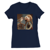 Mary Had A Pretty Bird, Mother Goose Rhyme - Women’s Cut T-Shirt