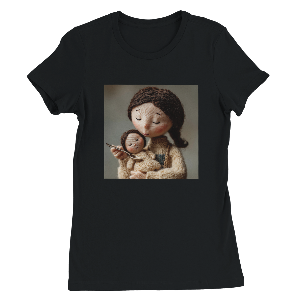 Hush Baby, Mother Goose Song - Women’s Cut T-Shirt