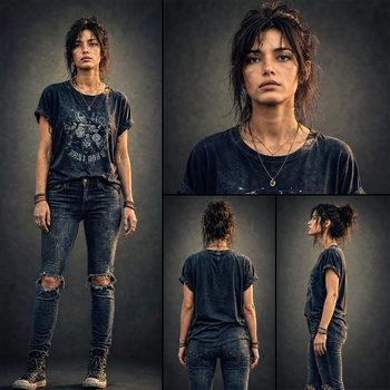 "Quinn" AI Character Model
