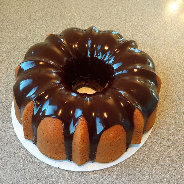 Chocolate Ganache Bundt Cake