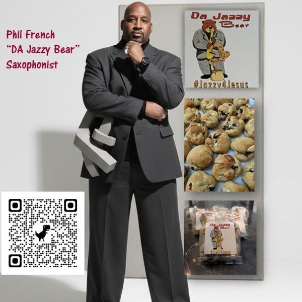 Phil French "Da Jazzy Bear" Couverture White Chocolate Cookies