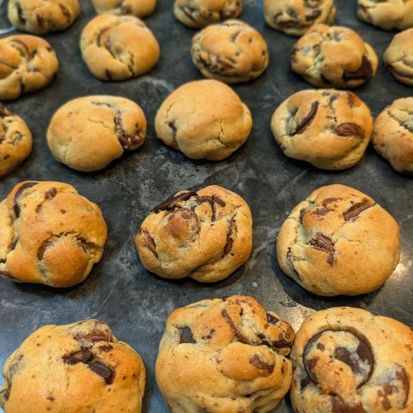 Chocolate Couverture Chunk Cookies