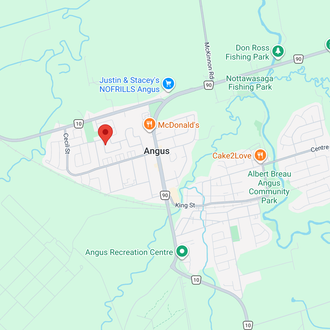 Golden Byrd Studio Location map