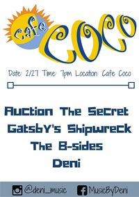 I will be performing with some amazing bands!