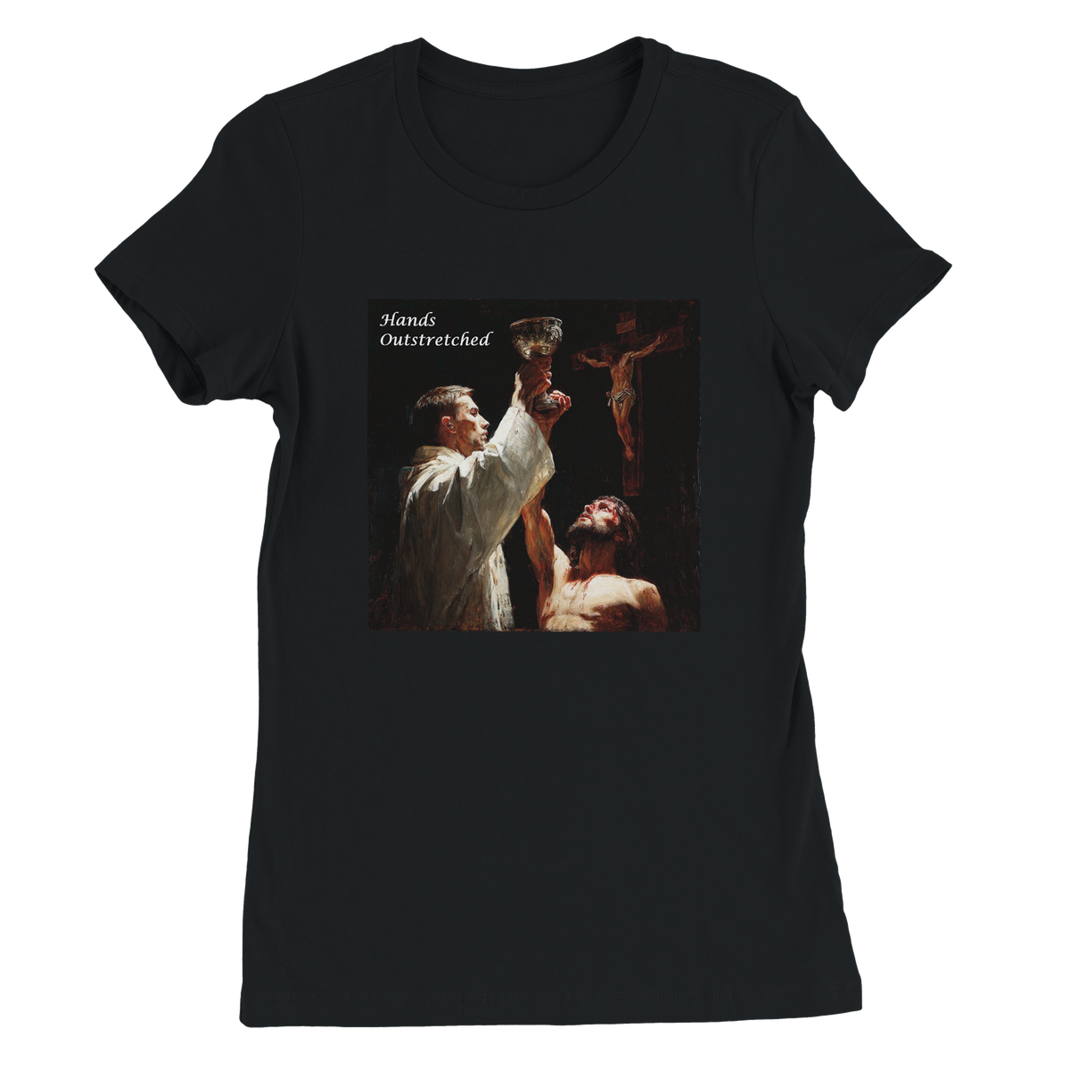 Hands Outstretched - Women’s Cut T-Shirt