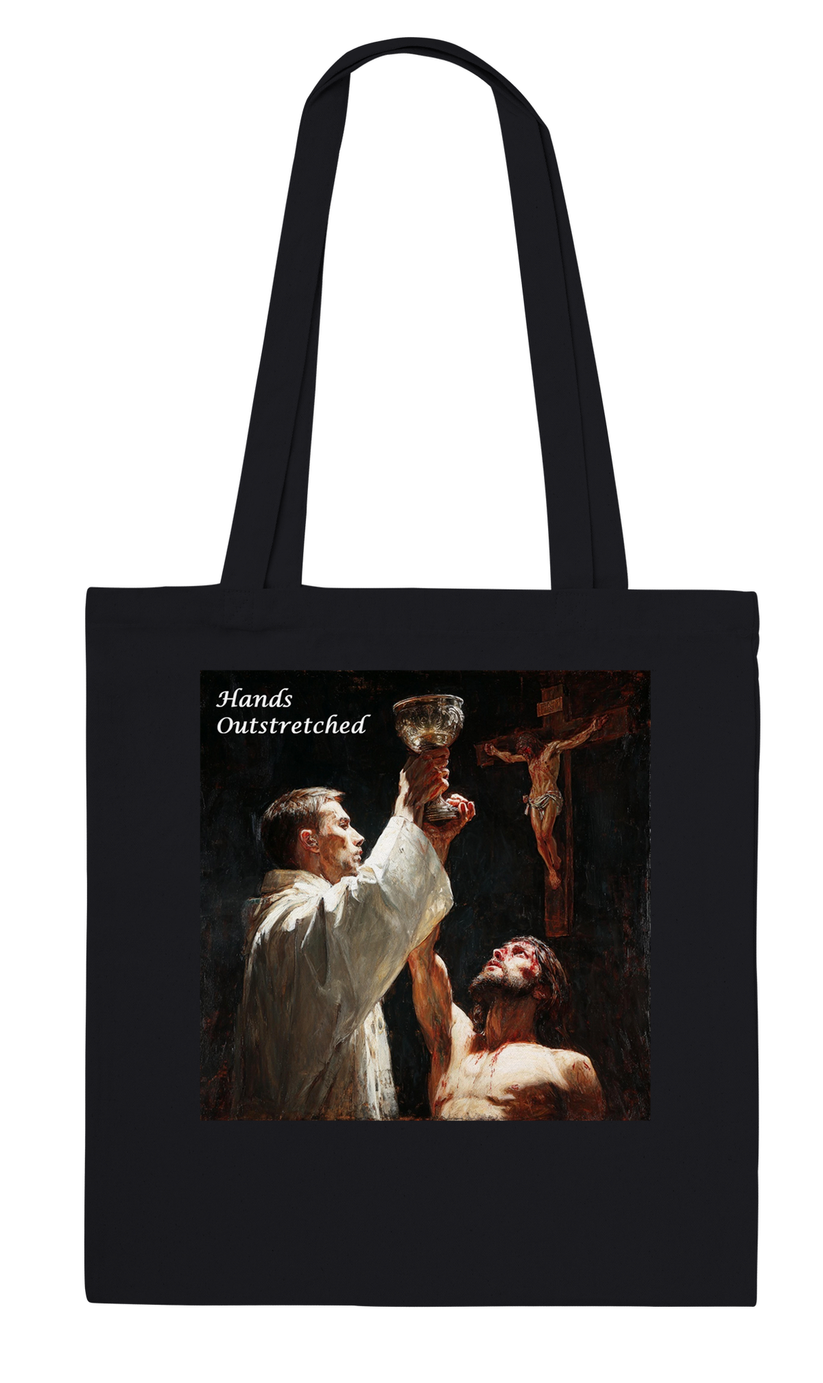 Hands Outstretched - Tote bag