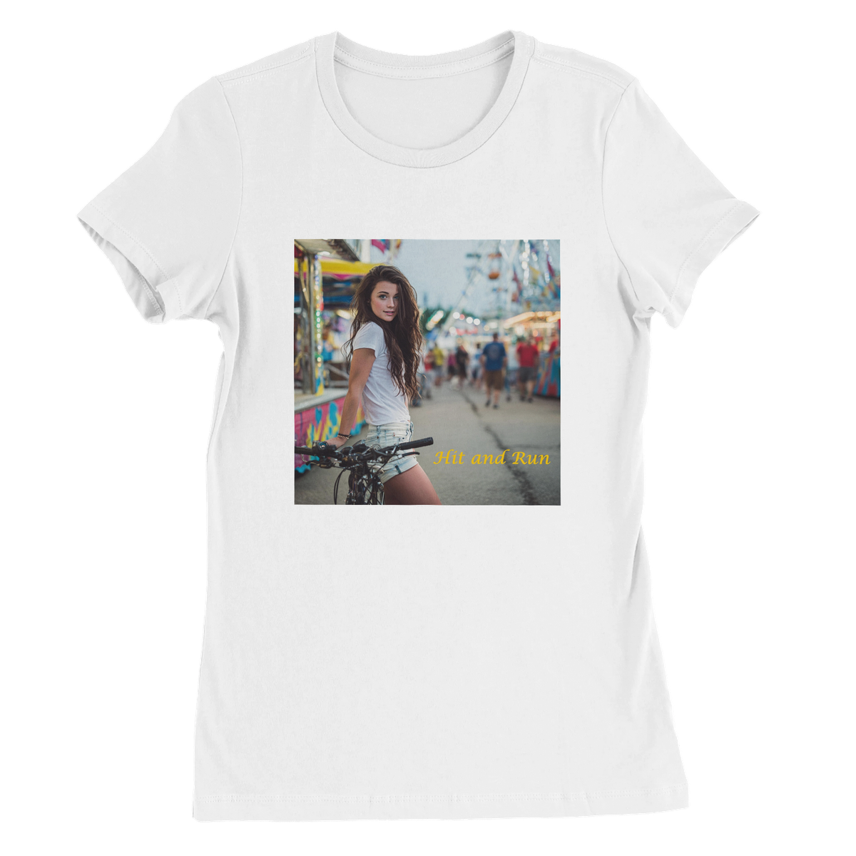 Hit and Run - Women’s Cut T-Shirt