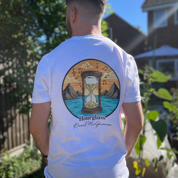 'Hourglass' T-Shirt - White