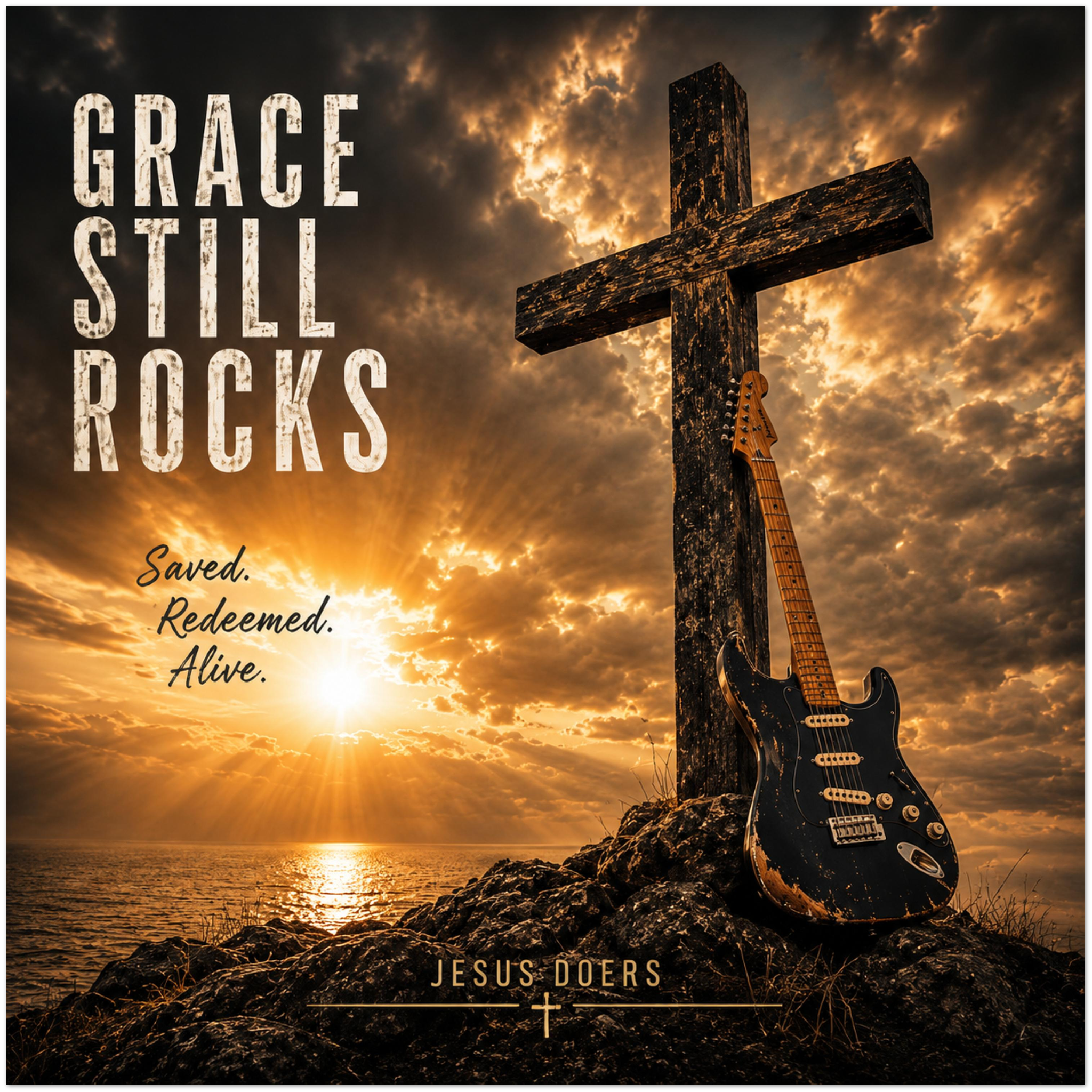 Grace Still Rocks - Fine Art Poster