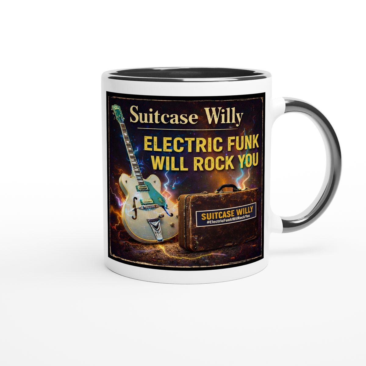 Electric Funk Will Rock You - Ceramic Mug