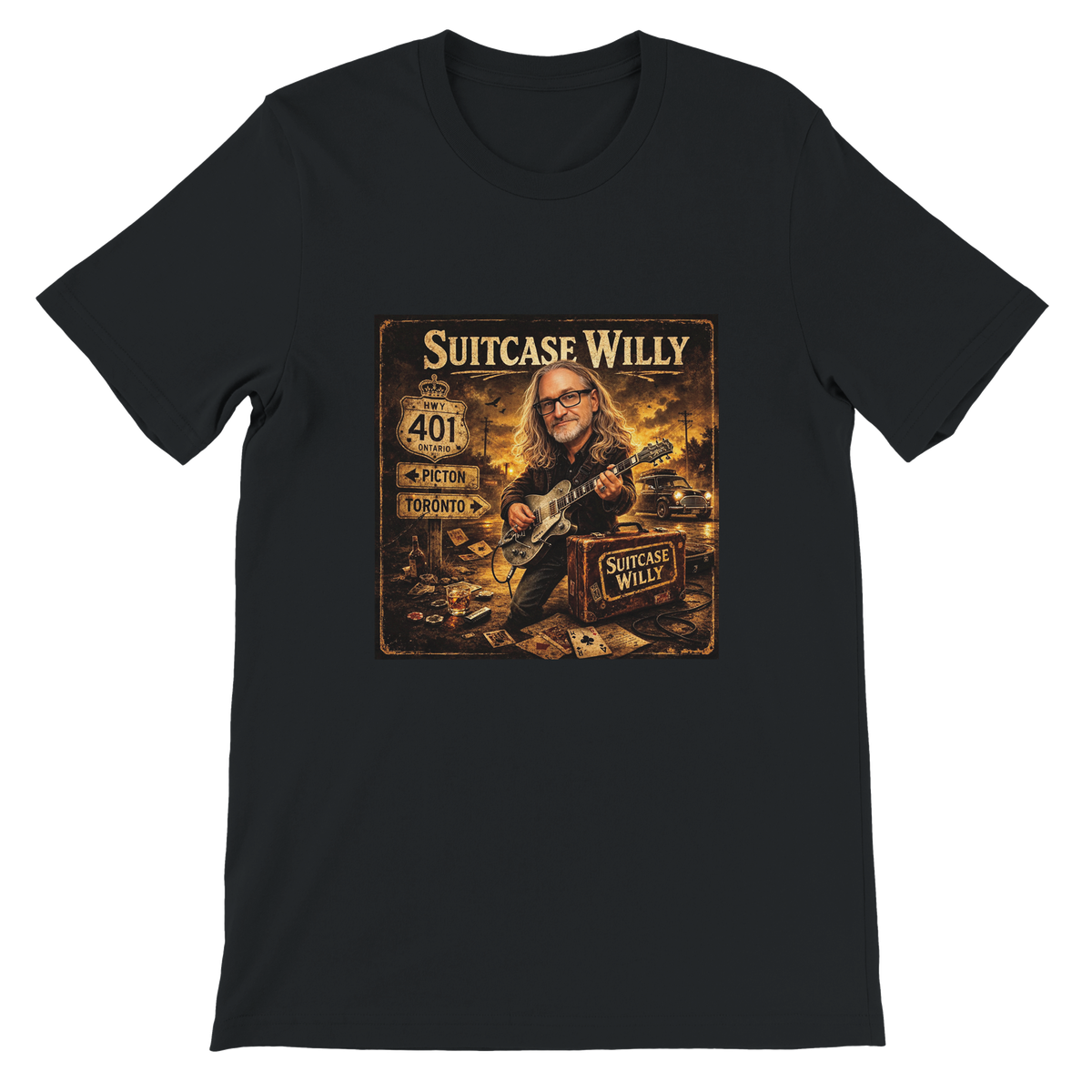 Suitcase Willy - Unisex T-Shirt