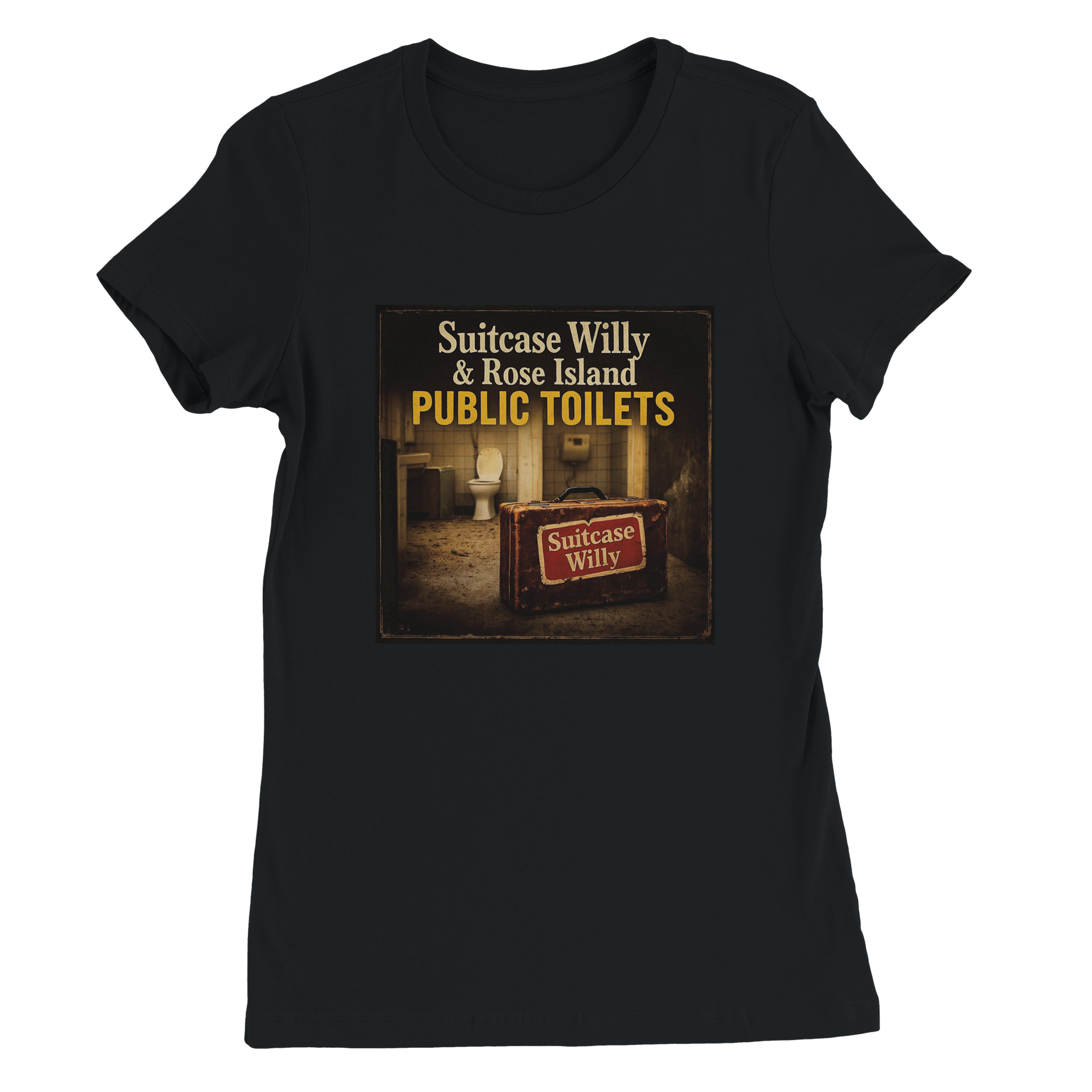 Public Toilets (feat. Rose Island) - Women&rsquo;s Cut T-Shirt