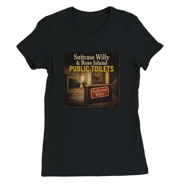 Public Toilets (feat. Rose Island) - Women’s Cut T-Shirt