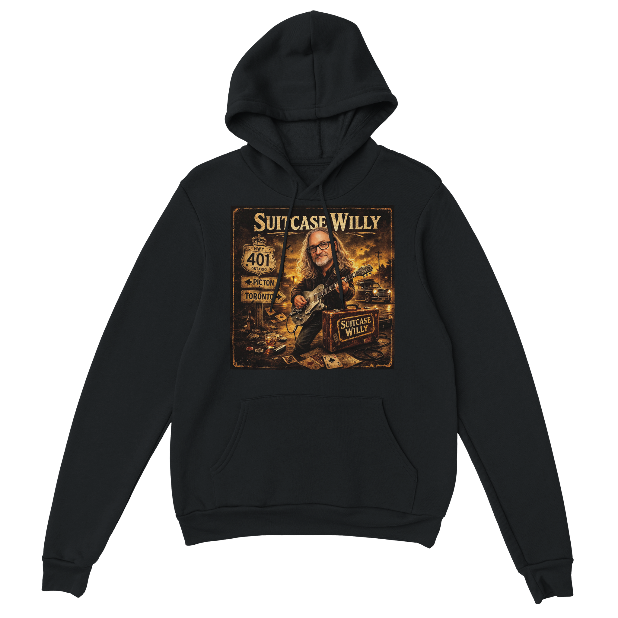 Suitcase Willy - Classic Unisex Pullover Hoodie