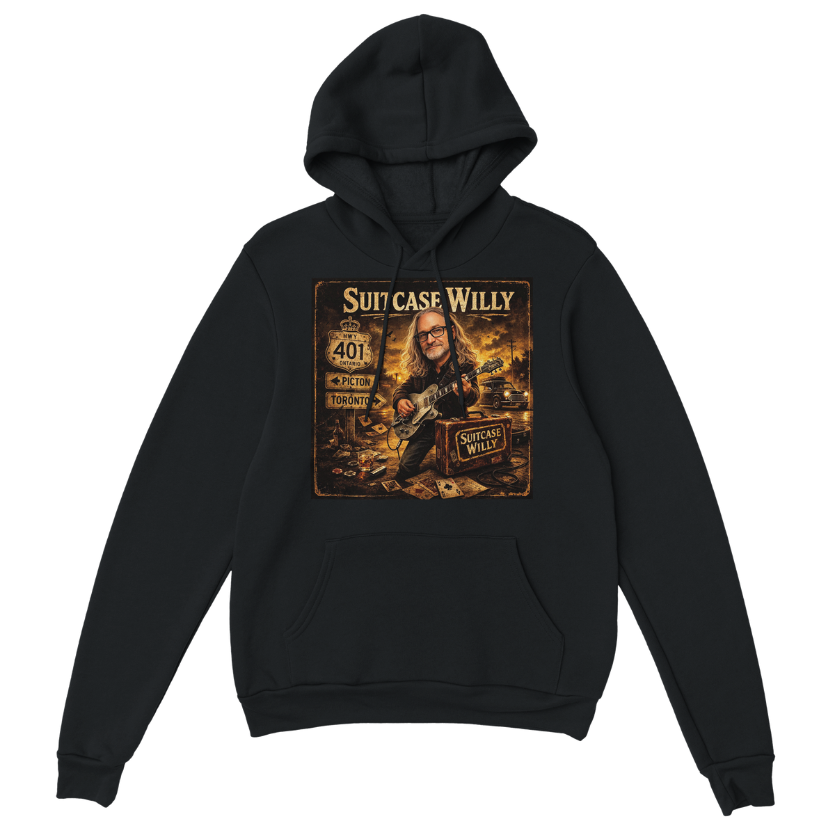 Suitcase Willy - Classic Unisex Pullover Hoodie