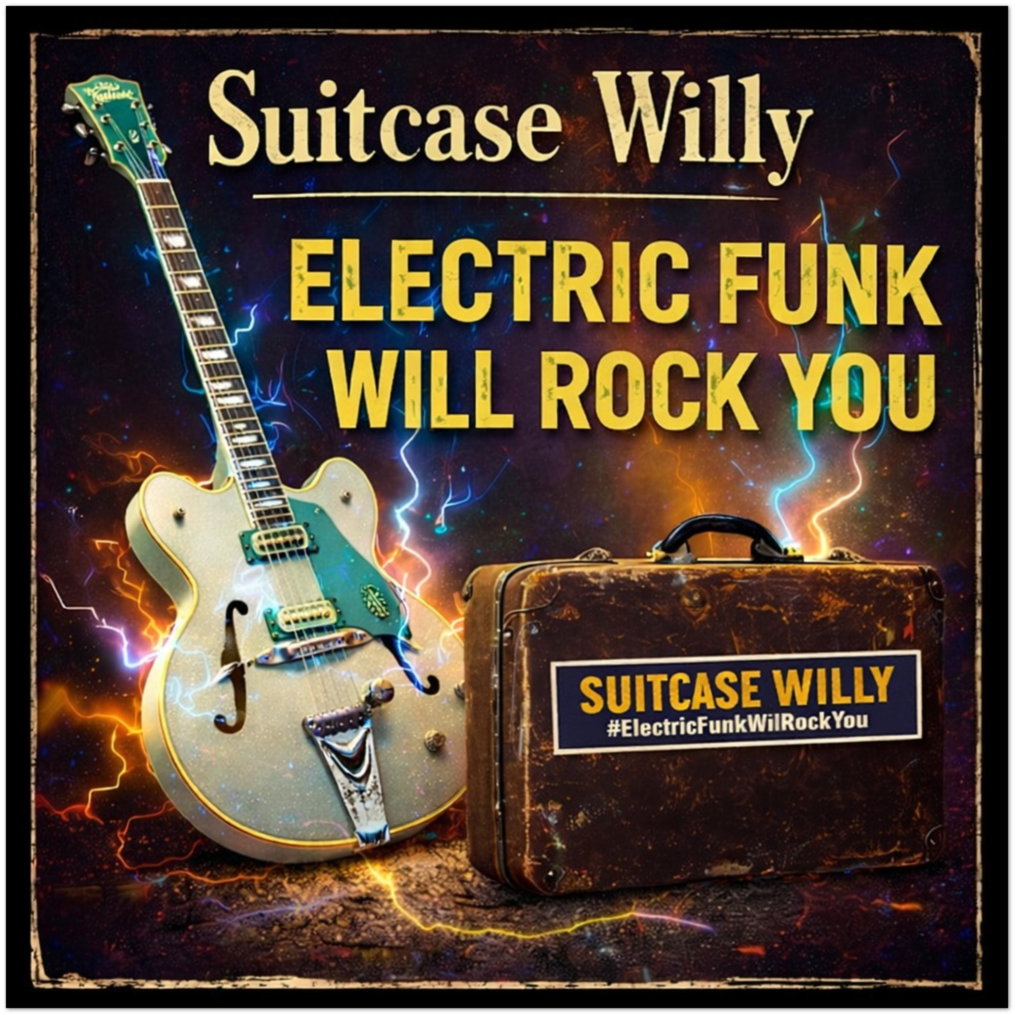 Electric Funk Will Rock You - Fine Art Poster