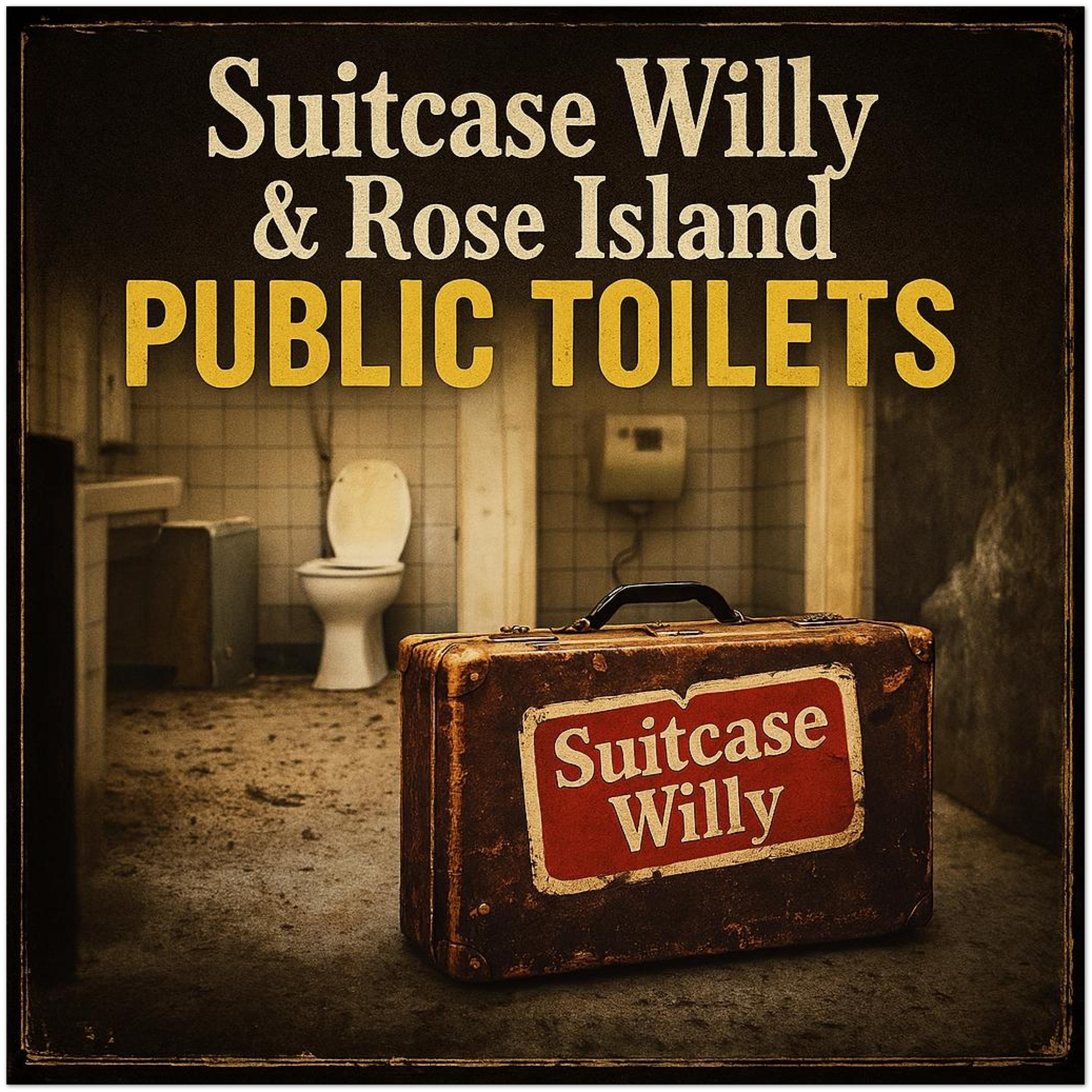 Public Toilets (feat. Rose Island) - Fine Art Poster