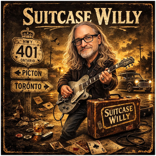 Suitcase Willy - Fine Art Poster