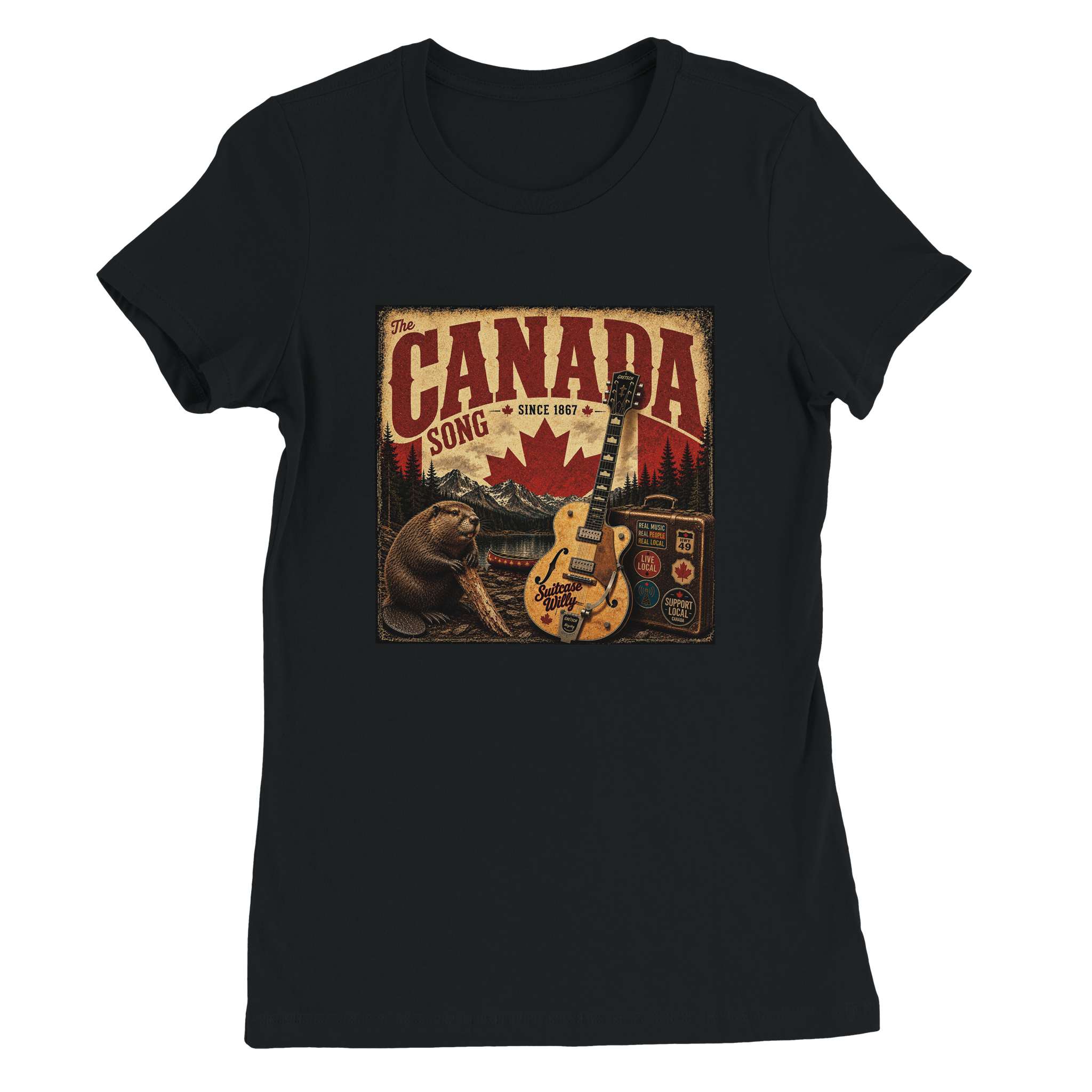 The Canada Song - Women&rsquo;s Cut T-Shirt