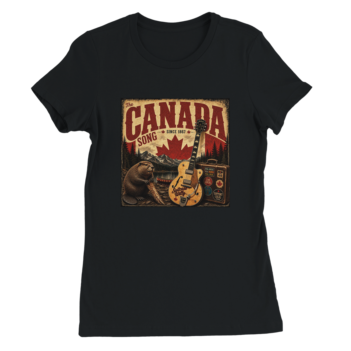 The Canada Song - Women’s Cut T-Shirt
