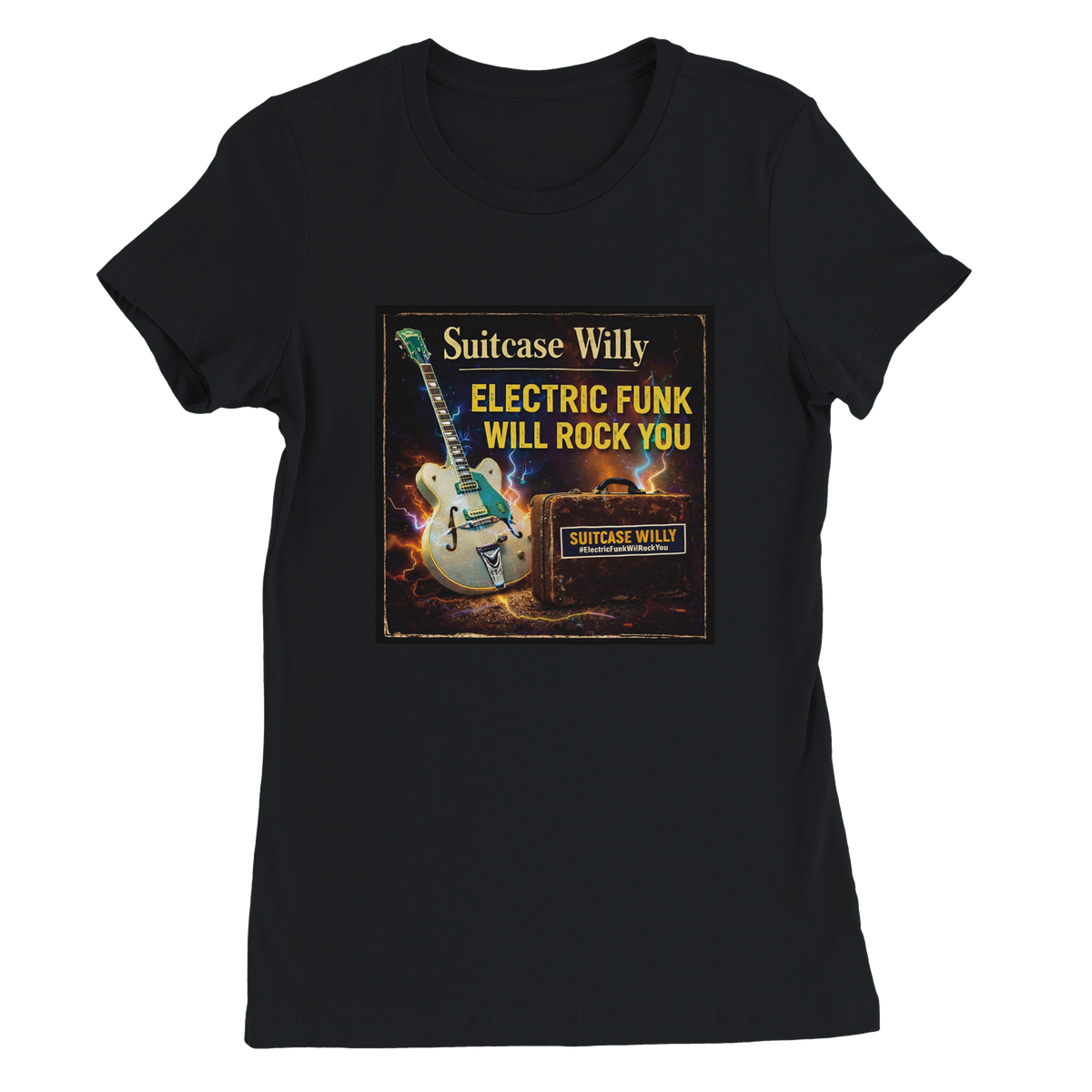 Electric Funk Will Rock You - Women’s Cut T-Shirt
