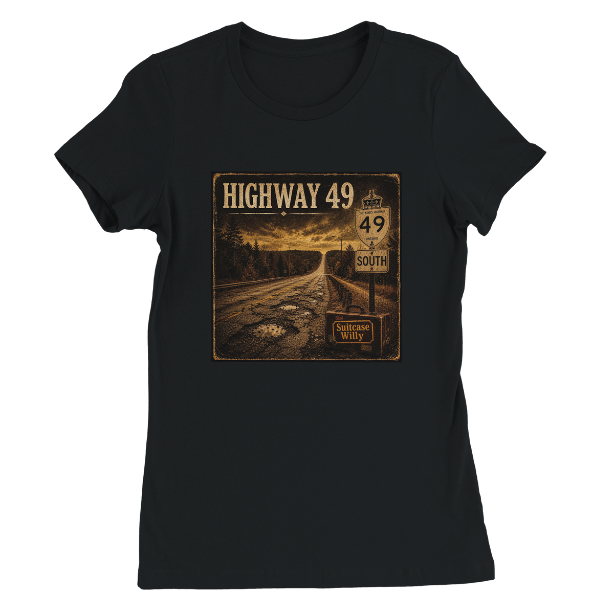 Highway 49 - Women’s Cut T-Shirt