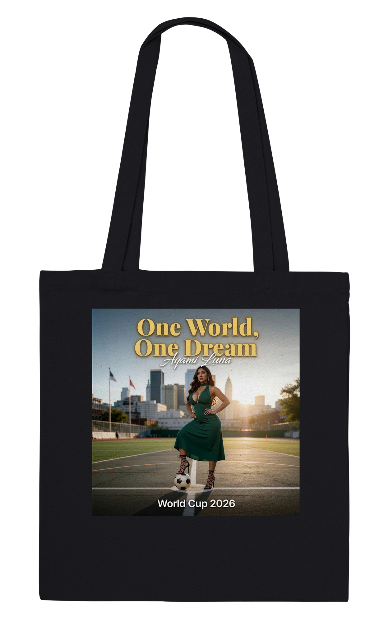 One World, One Dream (world cup 2026) by Ayami Luna - Tote bag