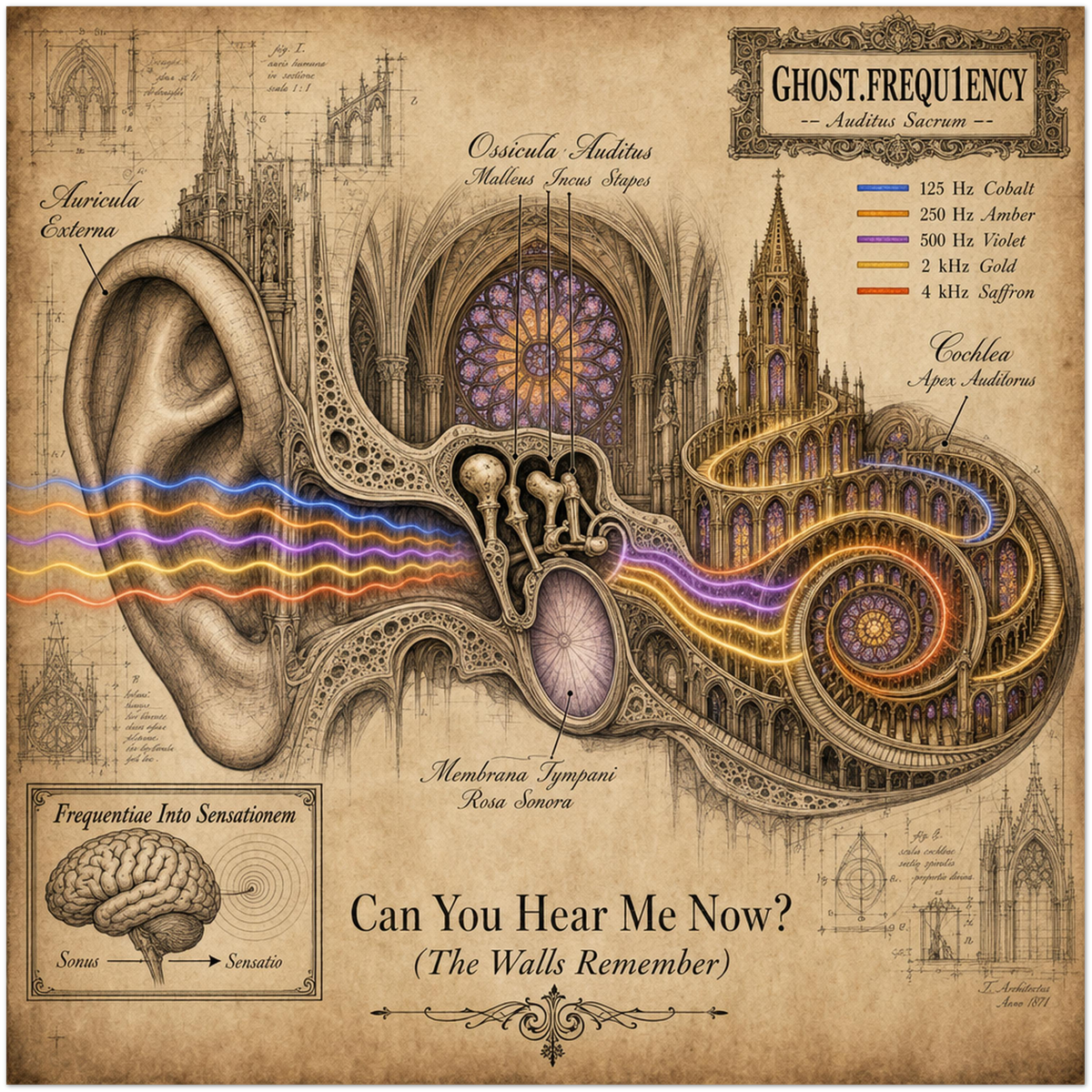 Can You Hear Me Now? (The Walls Remember) - Fine Art Poster