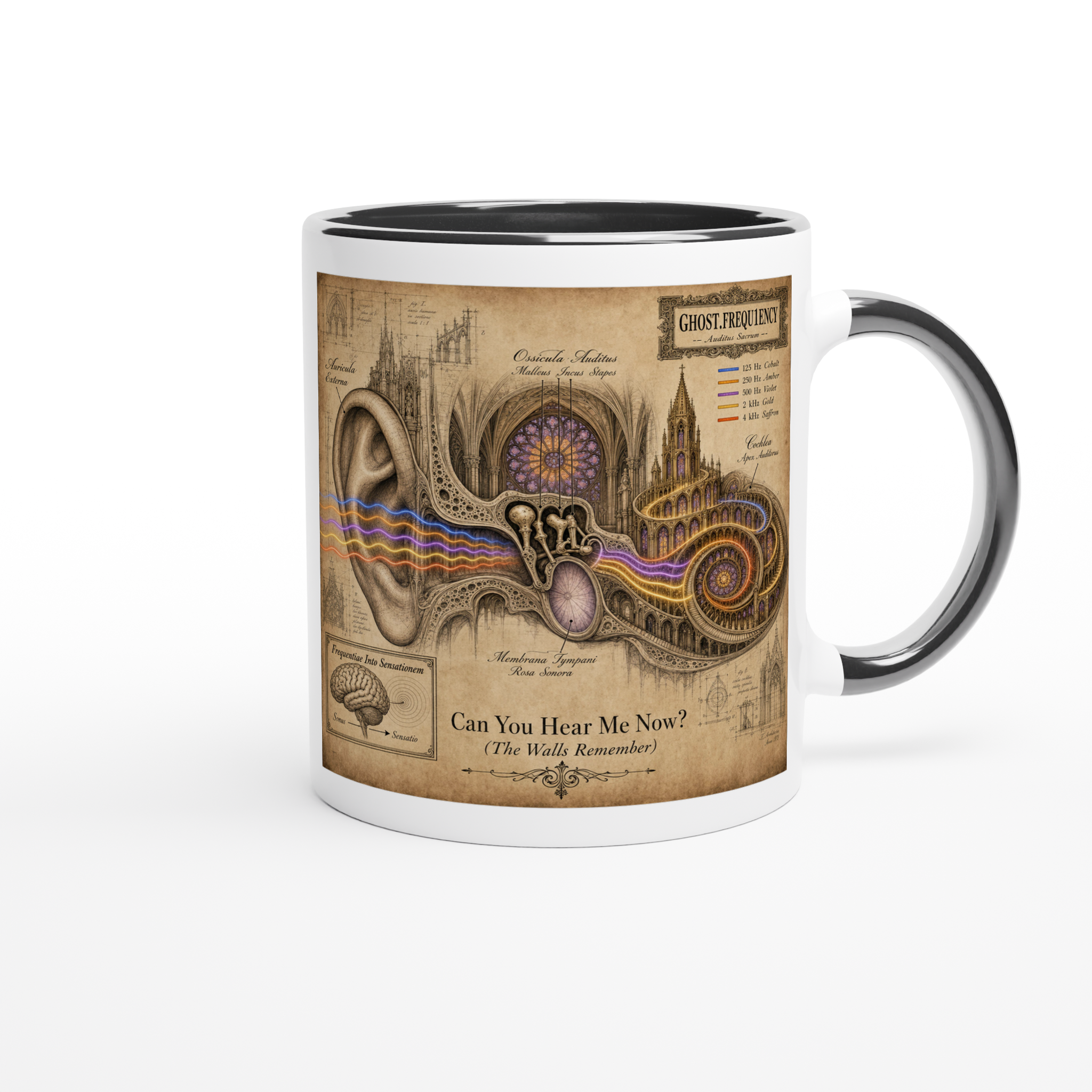 Can You Hear Me Now? (The Walls Remember) - Ceramic Mug