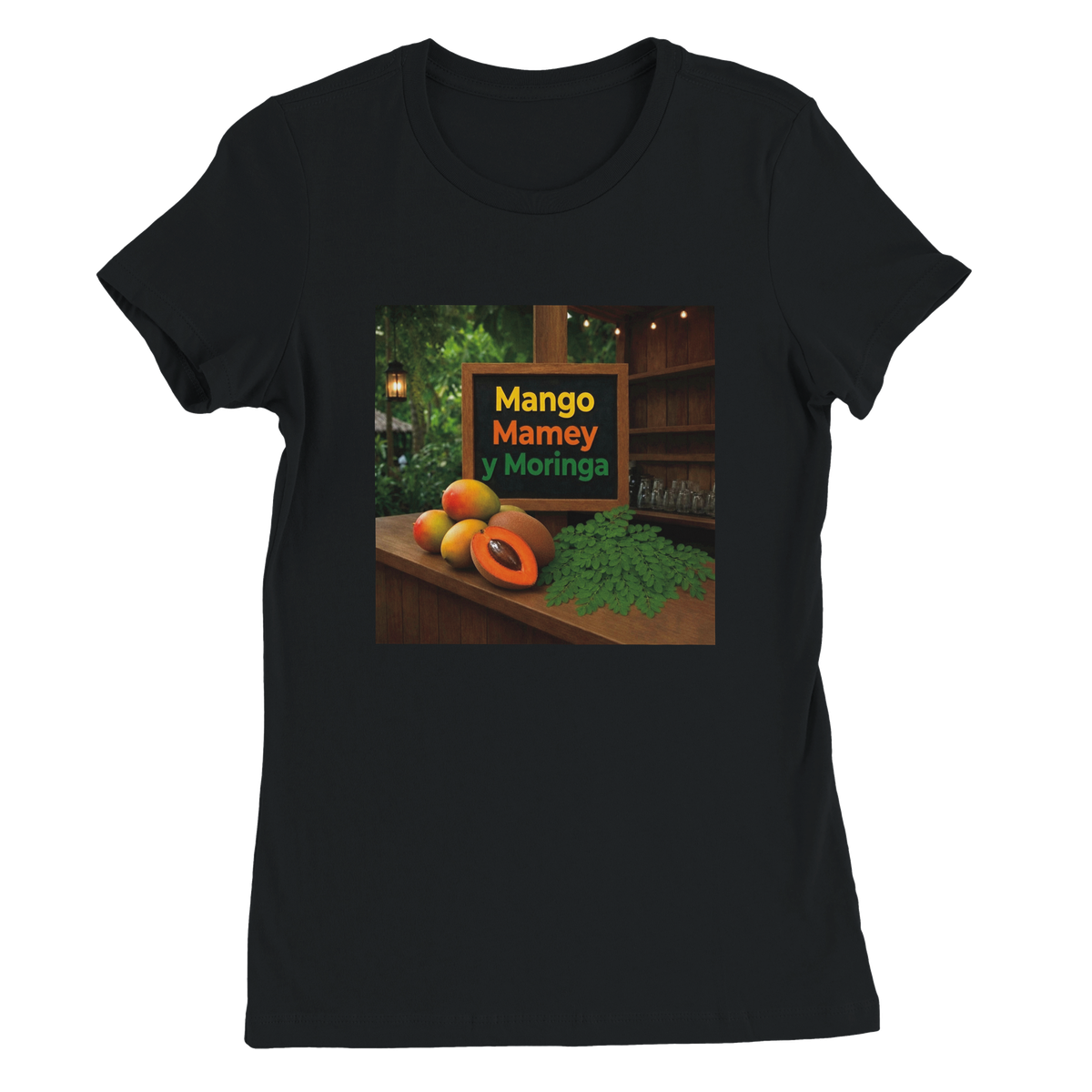 Mango Mamey y Moringa - Women’s Cut T-Shirt