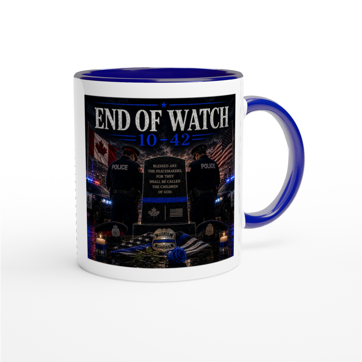 End of Watch 10-42 - Ceramic Mug