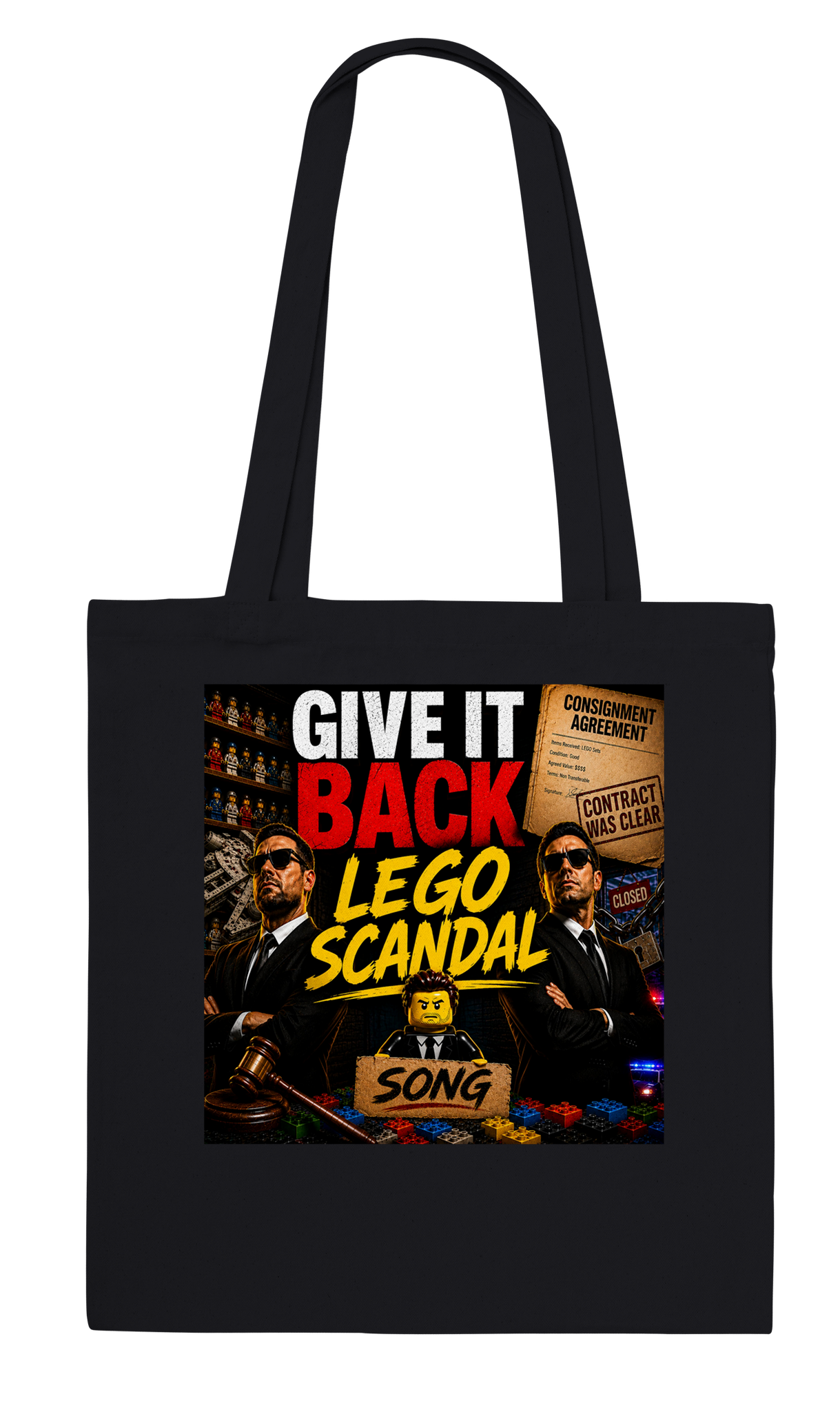 Lego Scandal Song - Tote bag
