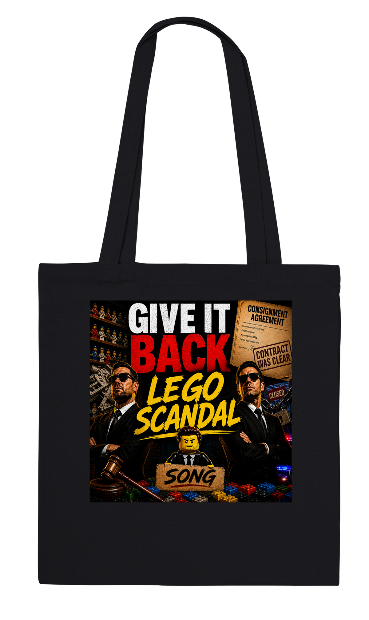 Lego Scandal Song - Tote bag