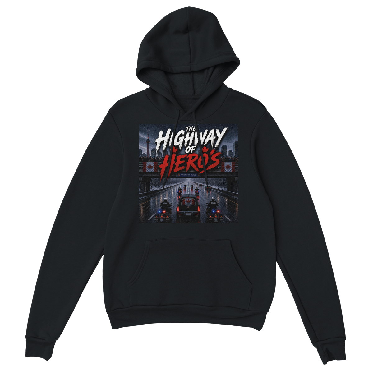 The Highway of Hero's - Classic Unisex Pullover Hoodie