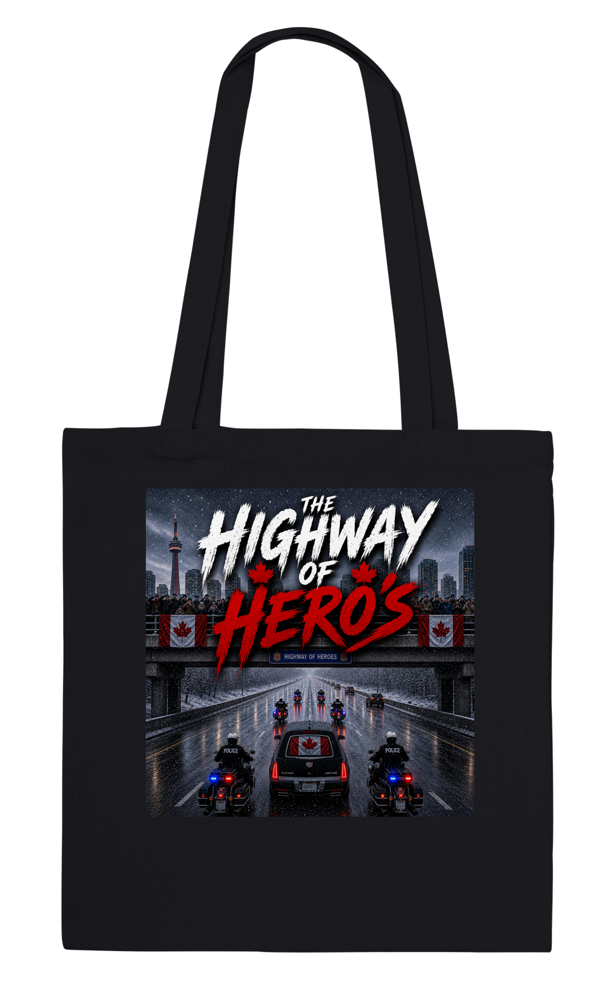 The Highway of Hero's - Tote bag