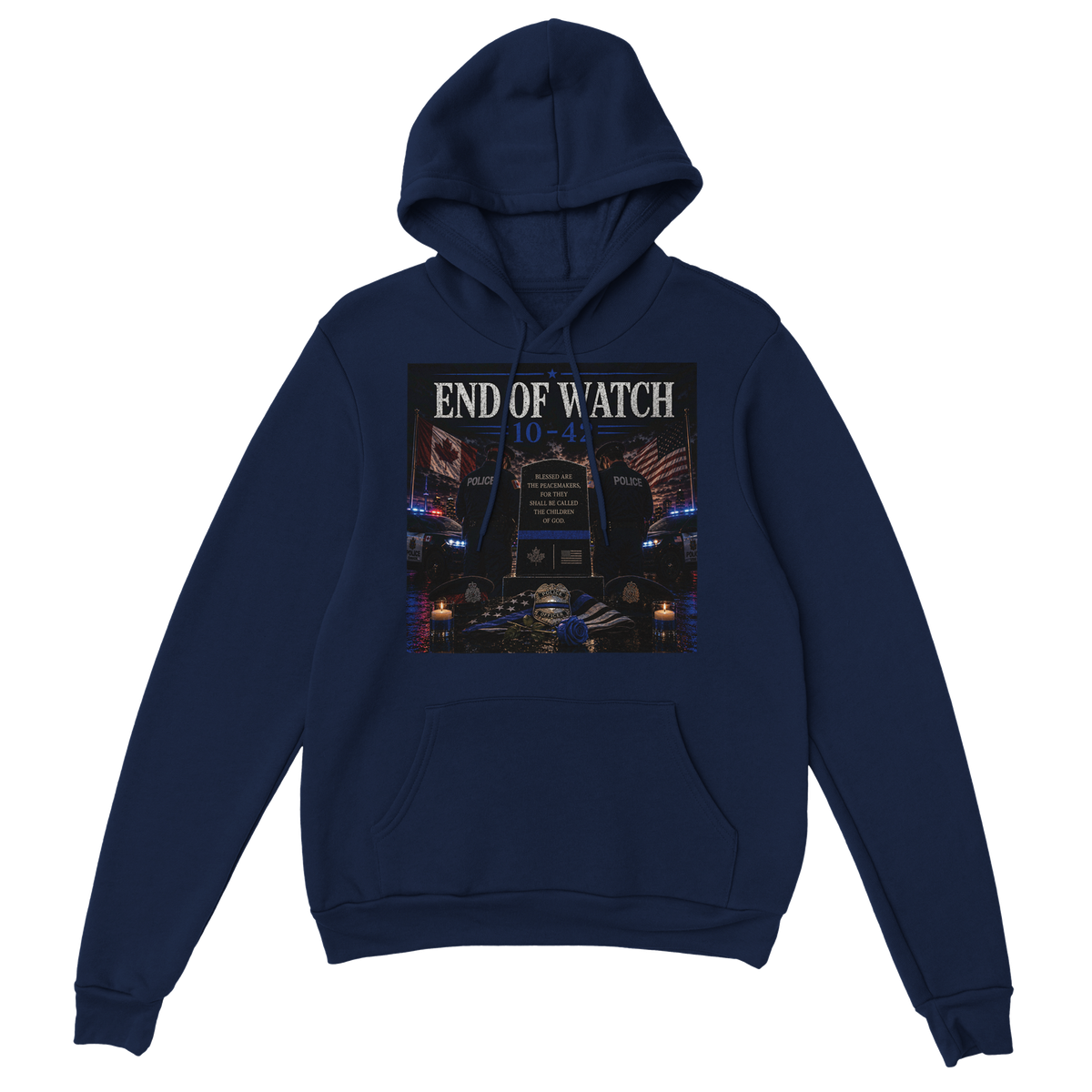 End of Watch 10-42 - Classic Unisex Pullover Hoodie