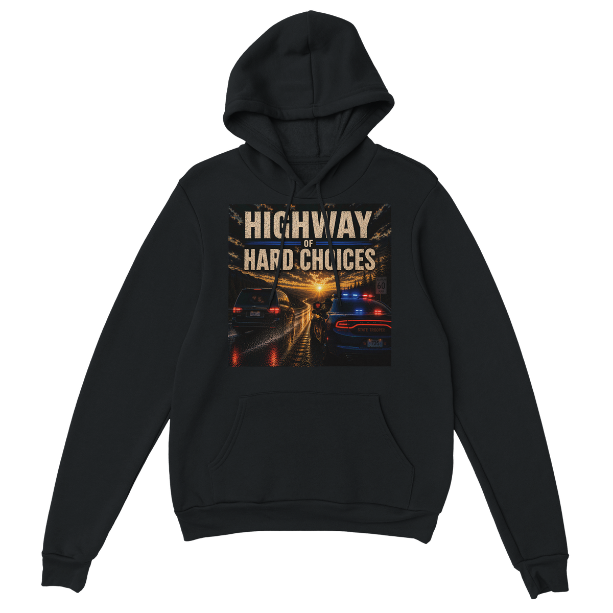 Highway of Hard Choices - Classic Unisex Pullover Hoodie