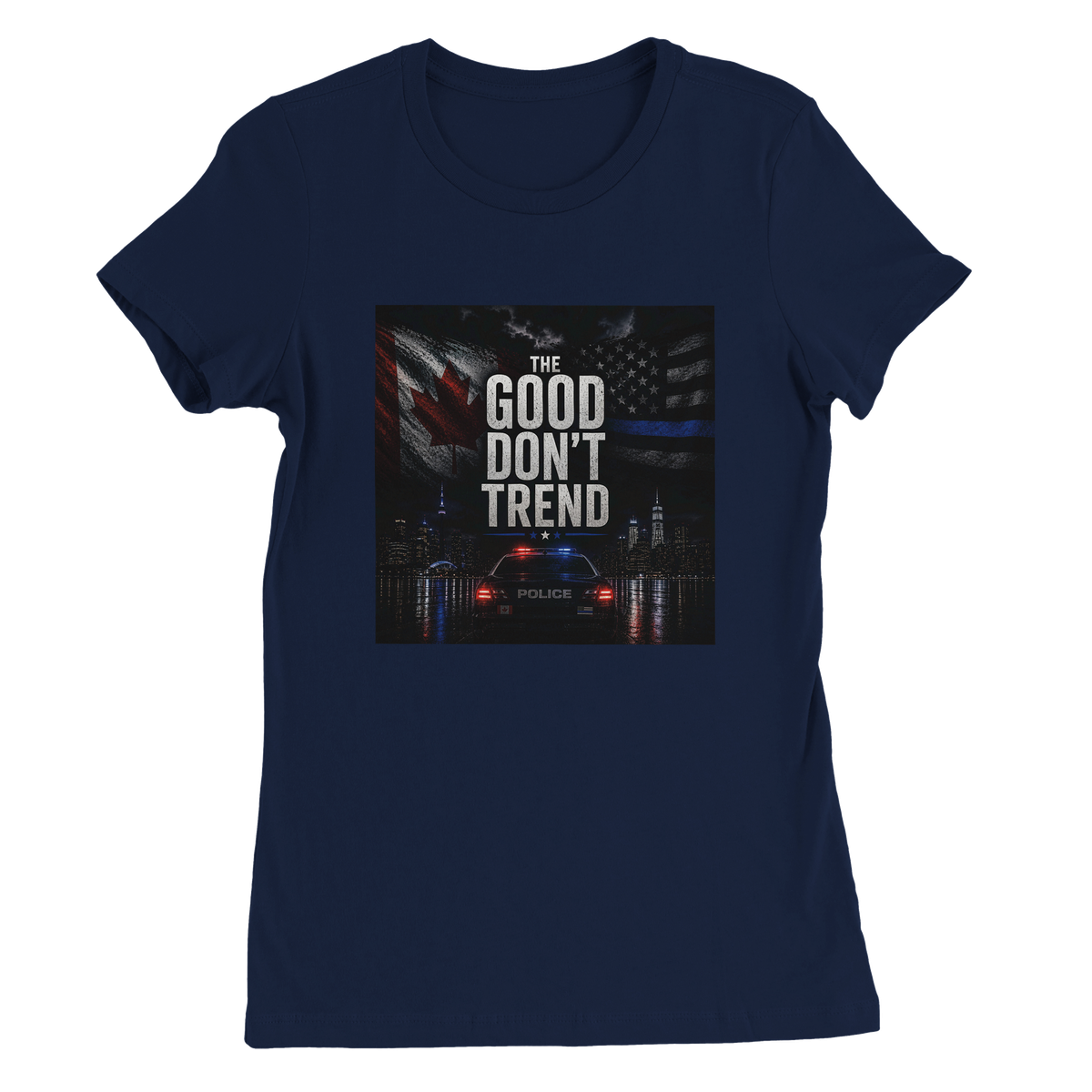 The Good Don't Trend - Women’s Cut T-Shirt