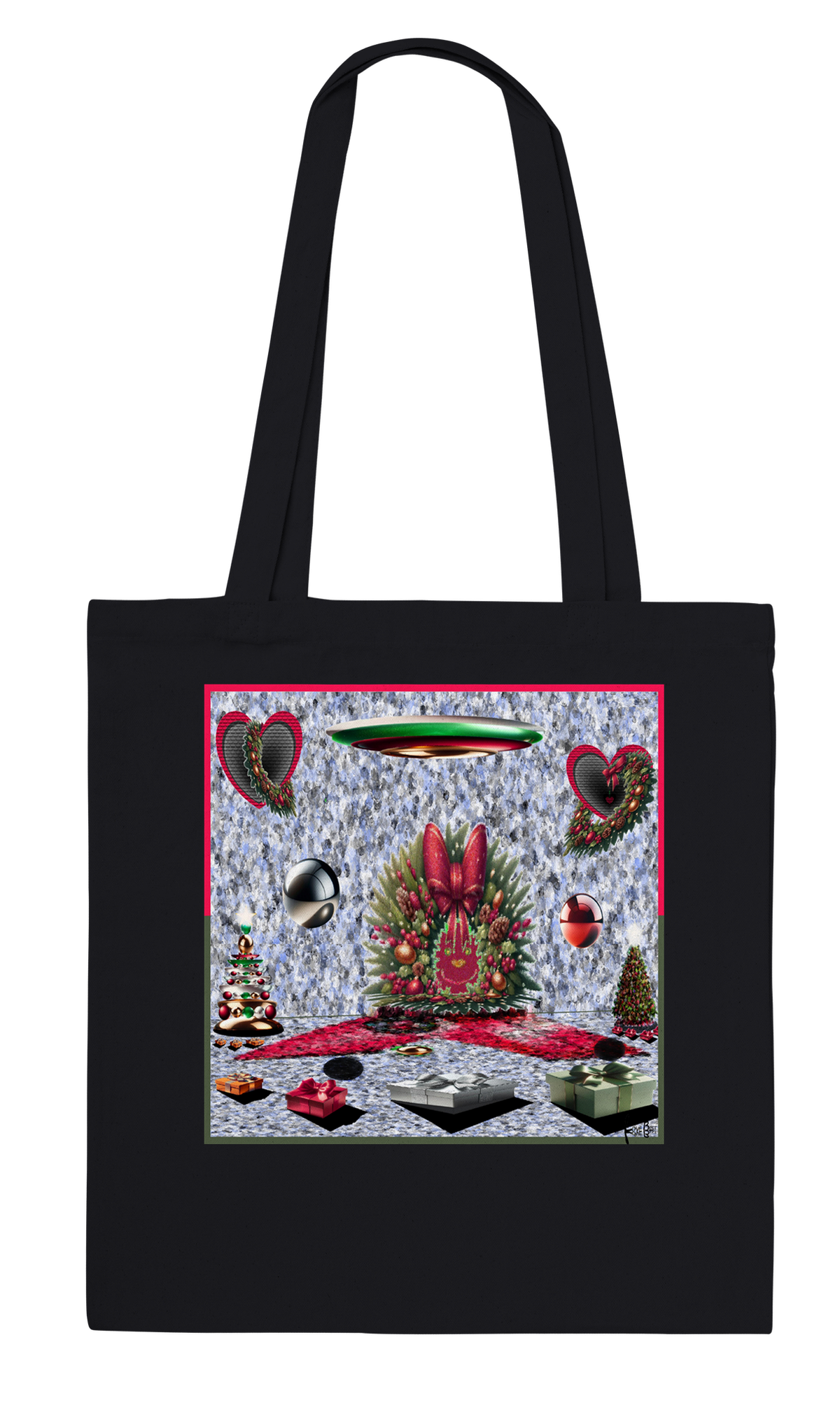 Wackybo Christmas Colors Vibes - Tote bag