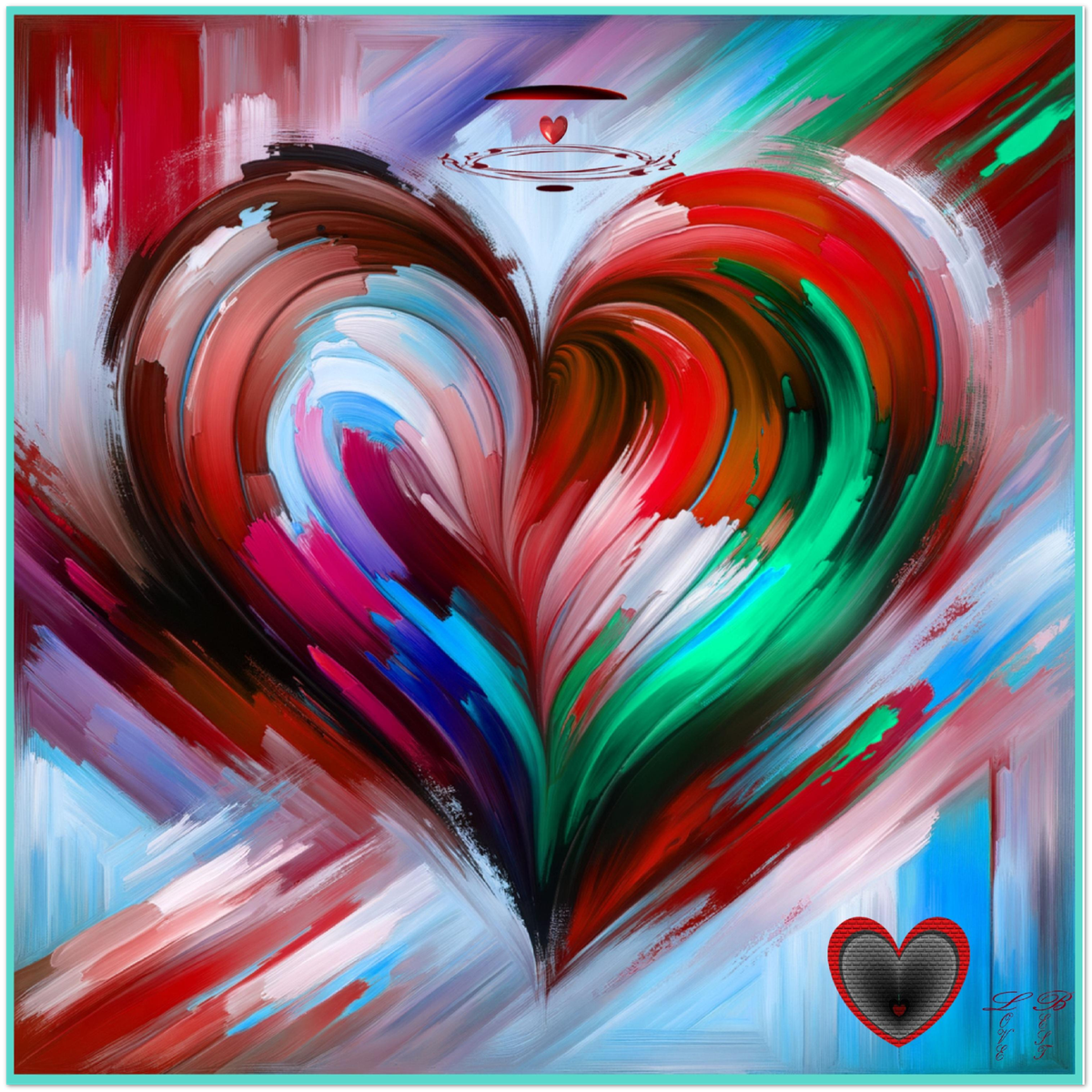 God love is Forever Existence - Fine Art Poster