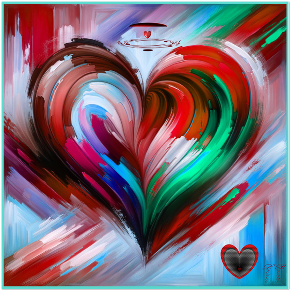 God love is Forever Existence - Fine Art Poster