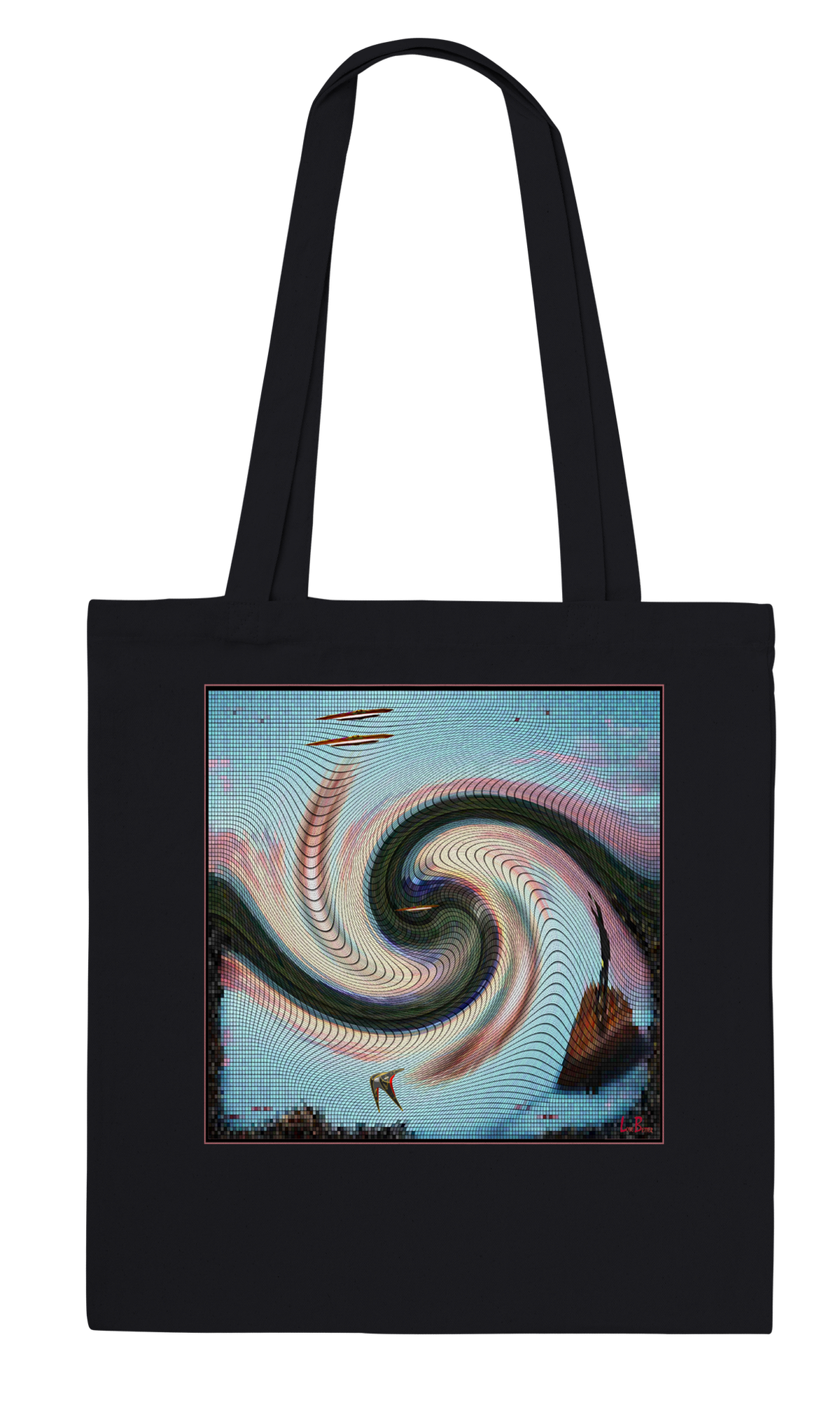 Sliding Down a Wacky Tuba - Tote bag