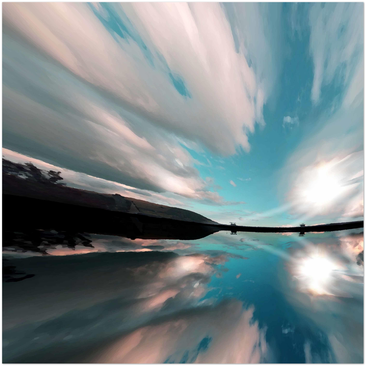 Reflections of the Future - Fine Art Poster