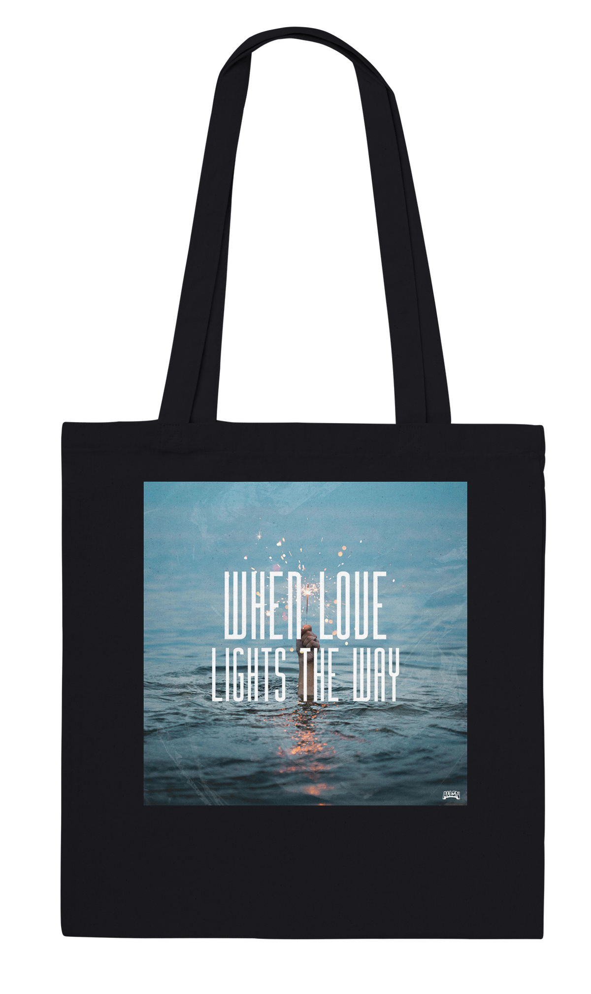 When Love Lights the Way - Tote bag